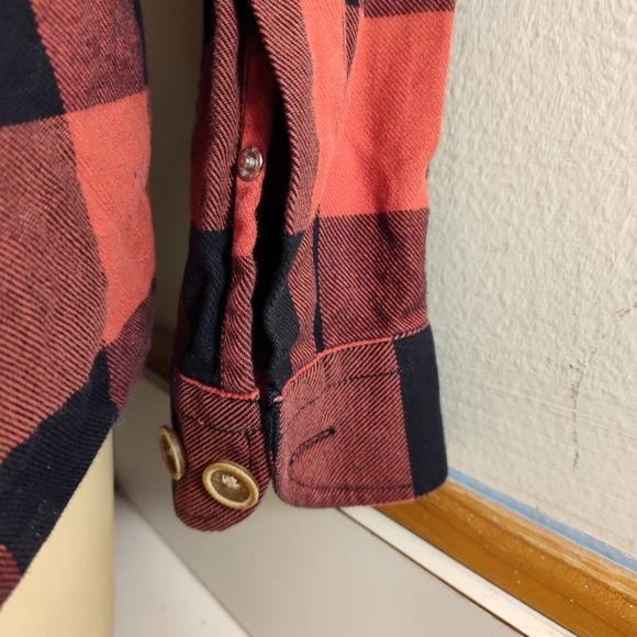 Sergio Blanco Women's 2XL XXL Plaid Flannel - Picture 5 of 7